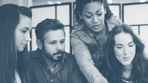 team working together