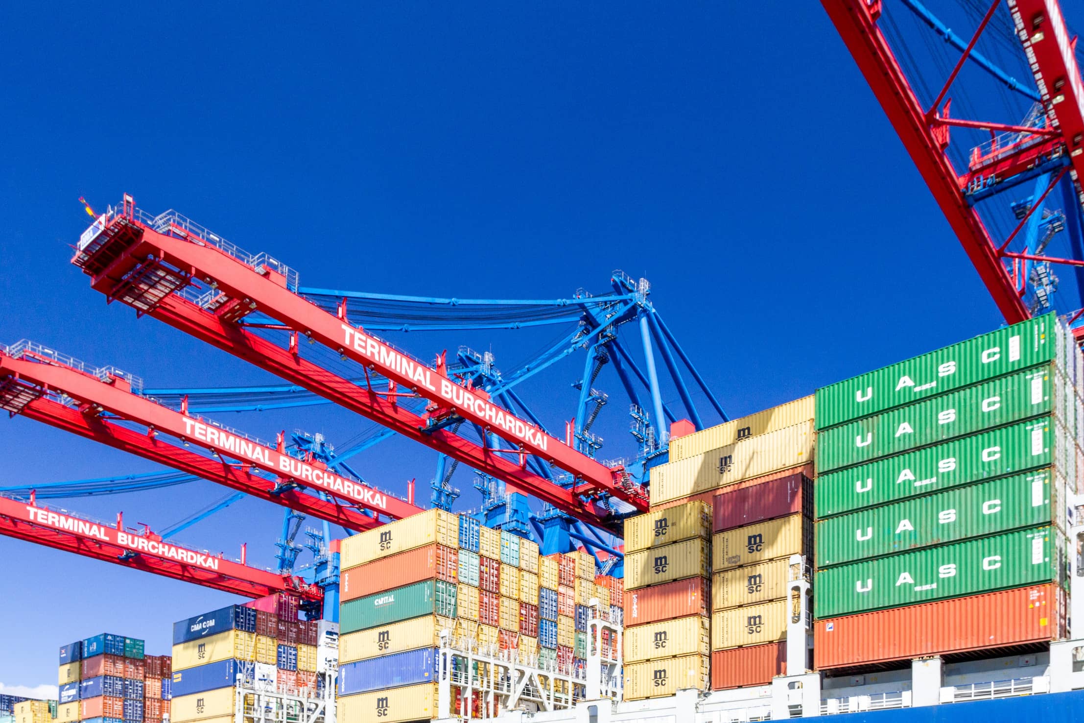 Containers At Port